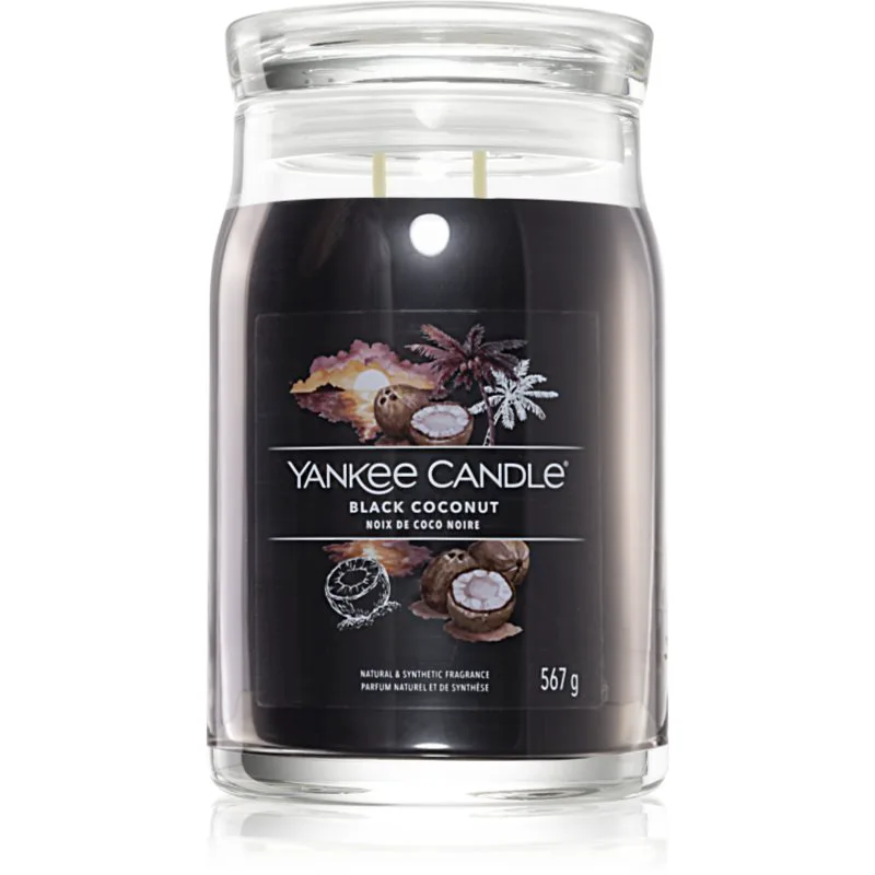 Yankee Candle Black Coconut αρωματικό κερί Signature 567 γρ