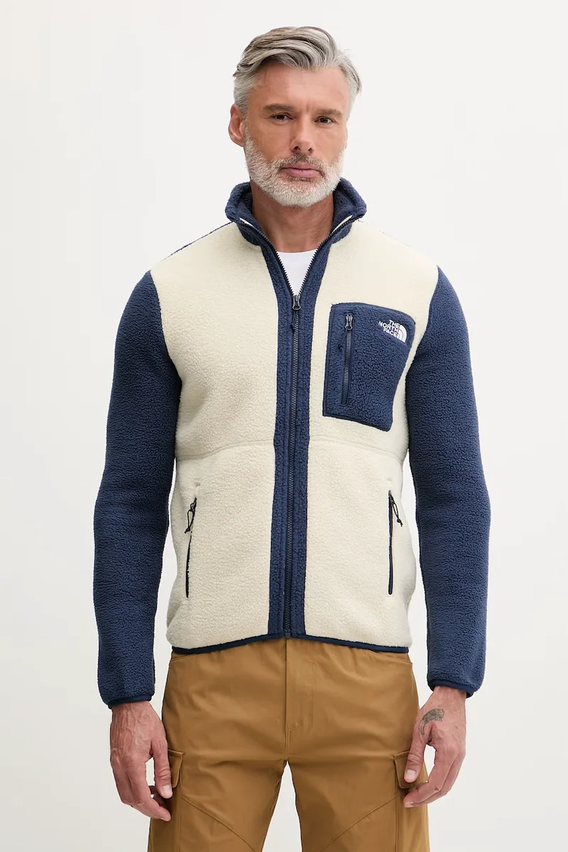 The North Face μπλούζα με κουμπιά Ανδρική φλις Yumiori
