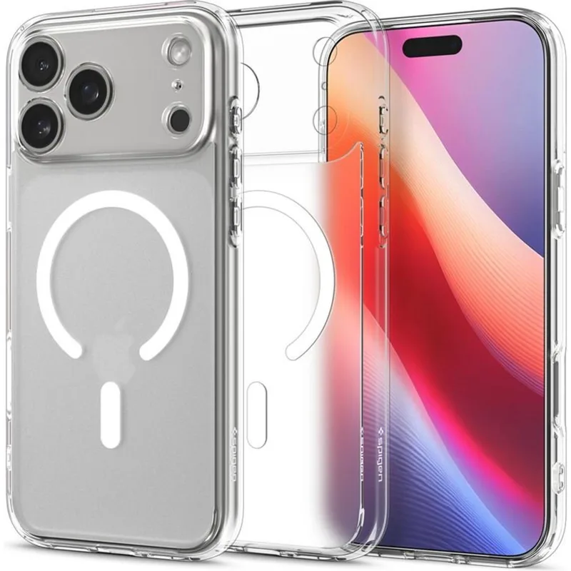 Θήκη iPhone 17 Pro Spigen Ultra Hybrid MagFit Ανθεκτική Σκληρή με MagSafe - Frost / White (ACS10350)