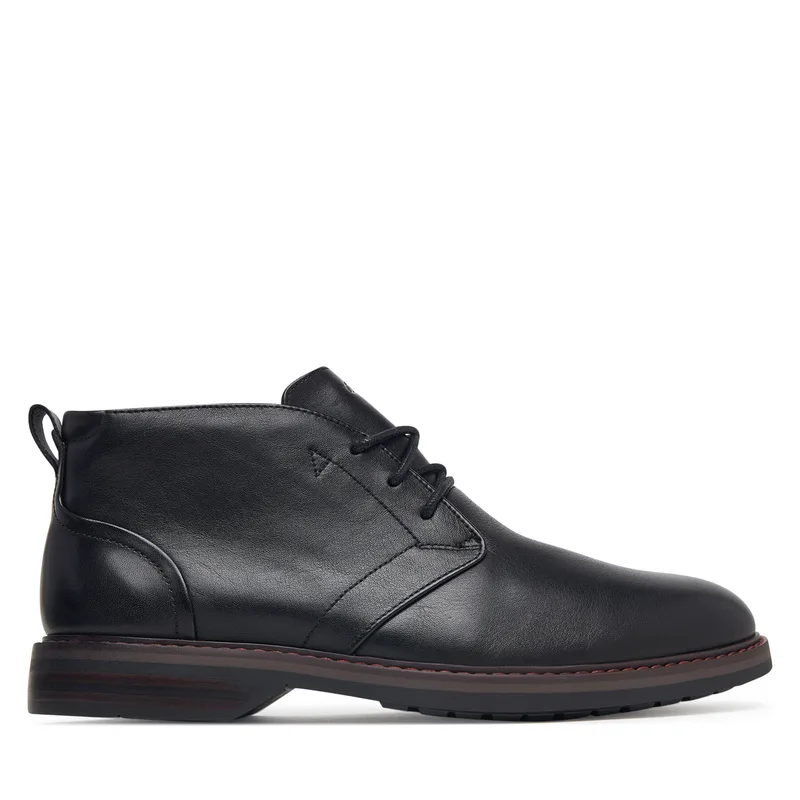 Μποτίνια Clarks Aldwin2 Chukka 26329522 Μαύρο