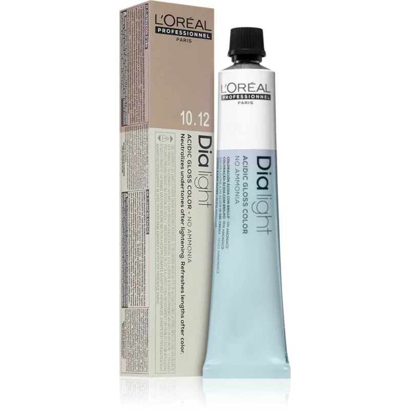 L’Oréal Professionnel Dia Light μόνιμη βαφή μαλλιών χωρίς αμμωνία απόχρωση 10.12 50 ml
