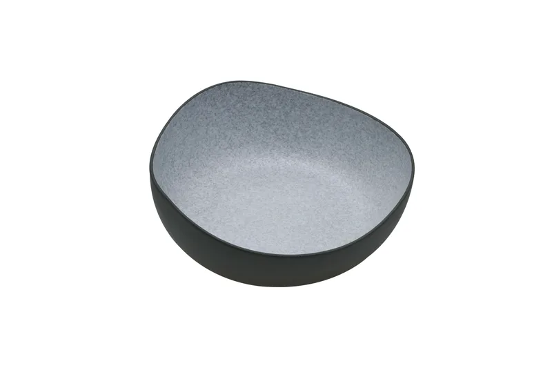 HFA Μπολ Πορσελάνης Σαλάτας 24cm Iron Granite Γκρι