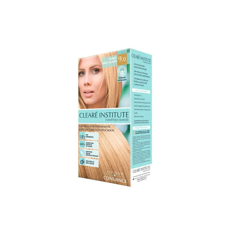 Clearé Institute Coloring 9.0 Very Light Blonde for Delicate Hair