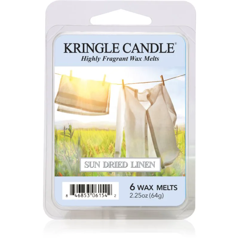 Kringle Candle Sun Dried Linen κερί για αρωματική λάμπα 64 γρ