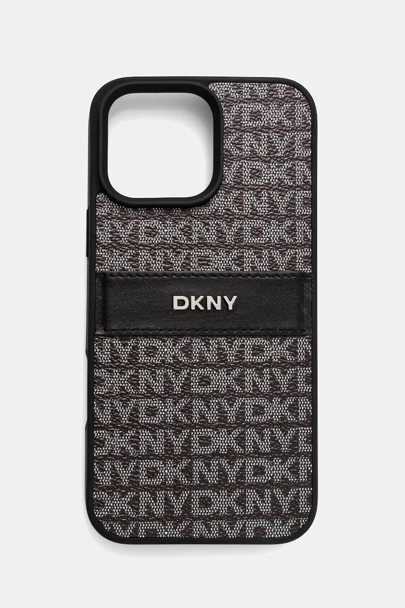 DKNY θήκη τηλεφώνου από απομίμηση δέρματος iPhone 16 Pro Max