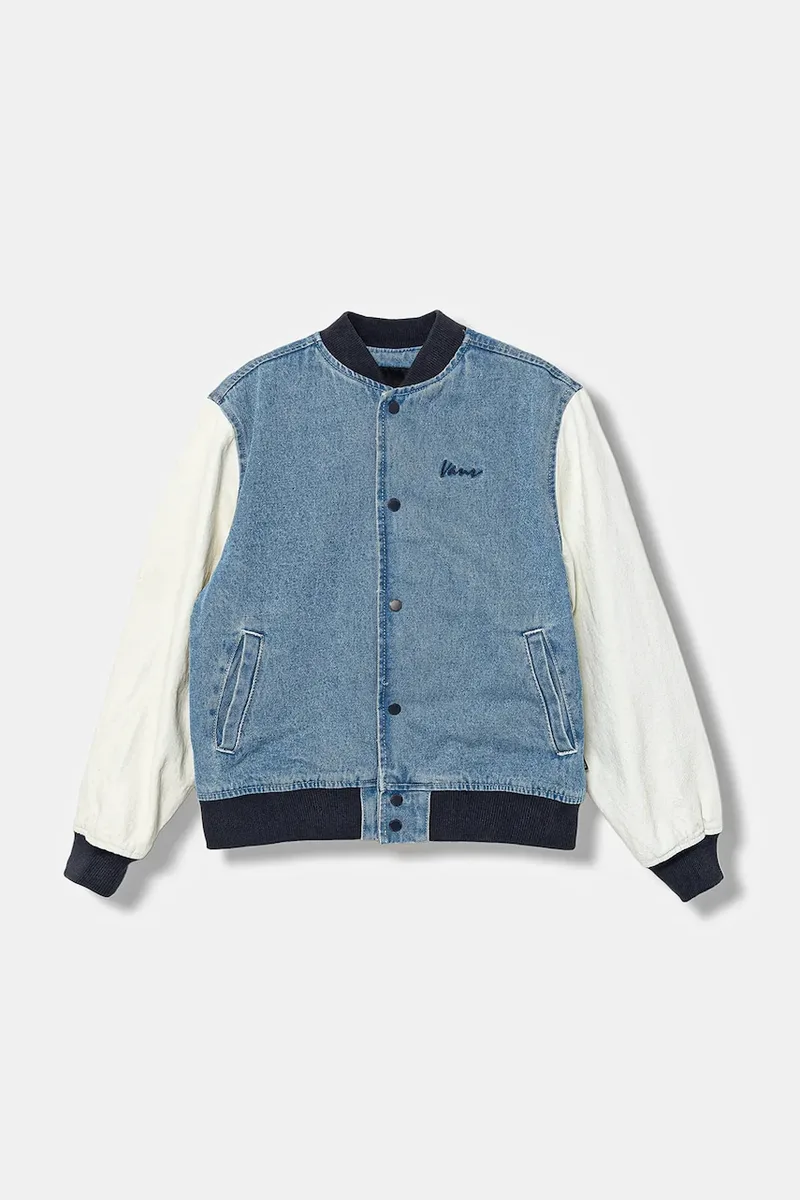 Παιδικό μπουφάν bomber Vans Denim Baseball Jacket