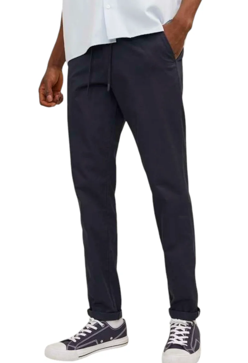 Παντελόνι Υφασμάτινο Jack & Jones Jpstmarco Jjsummer Chino 12253071-Dark Navy Ανδρικό