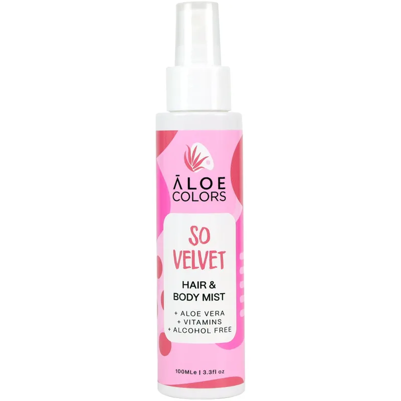 Aloe Colors So Velvet Hair & Body Mist Ενυδατικό Mist Μαλλιών & Σώματος για Προστασία & Θρέψη 100ml
