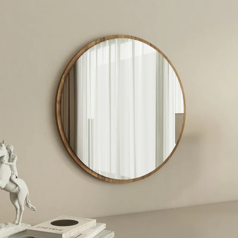 Καθρέπτης Ozze - Walnut 116Sam1208 (60x60x2,2)