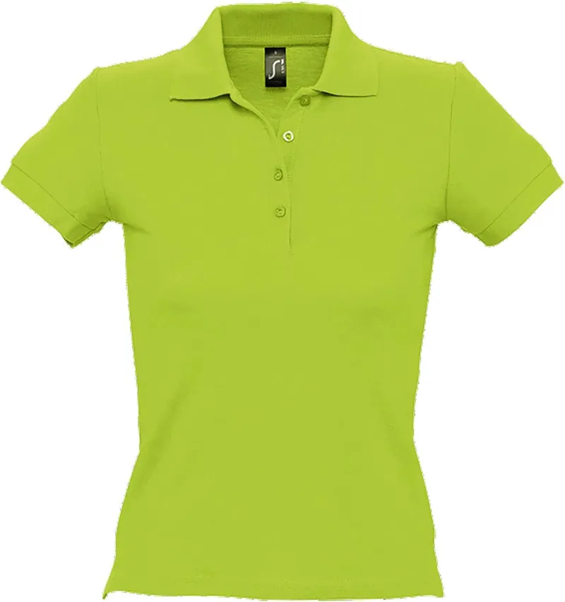 Γυναικείο πόλο πικέ People SOLS 11310 Apple Green