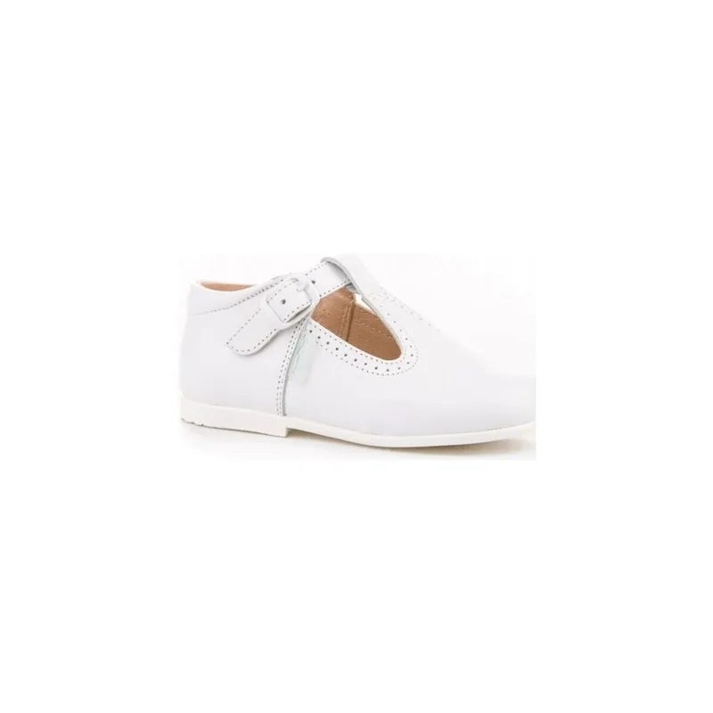 Σανδάλια χωρίς τακούνι Angelitos 503 Pepito clásico Blanco