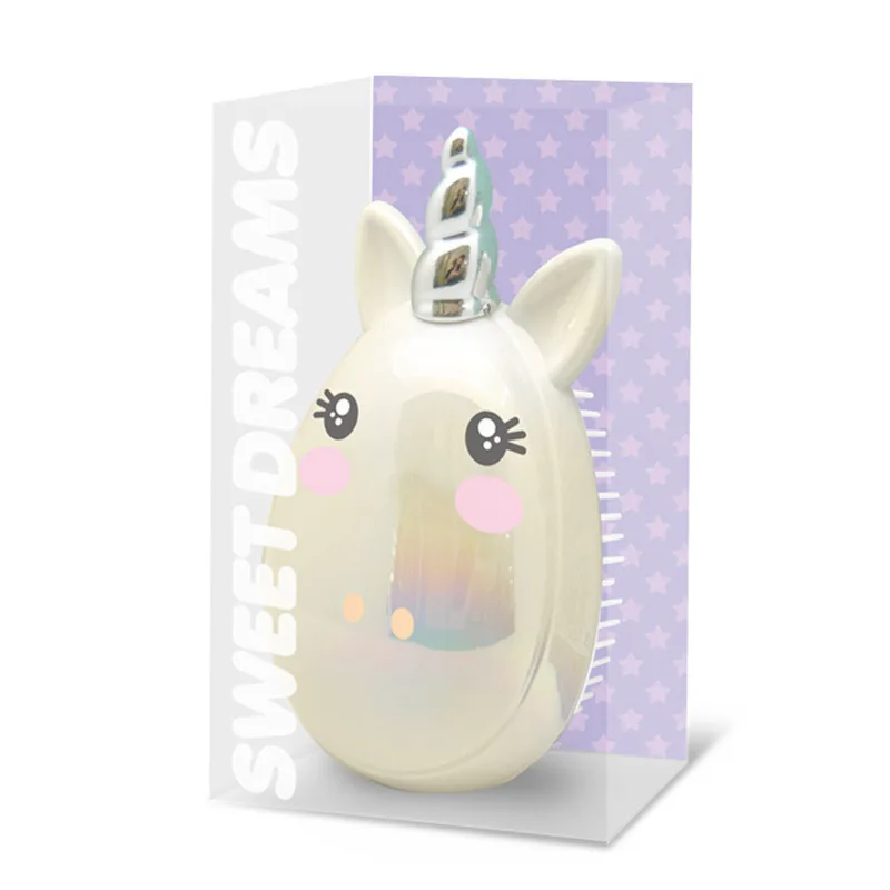 Παιδική Βούρτσα Ξεμπερδέματος Μαλλιών Sweet Dreams Unicorn Yellow KL10871_Y