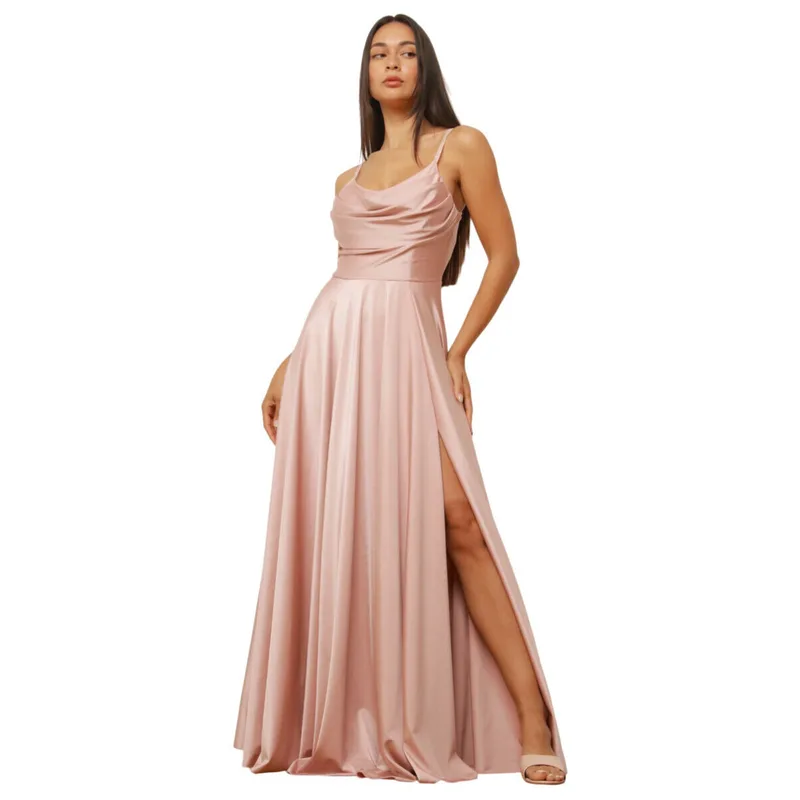 Μακριά Φορέματα La Modeuse 78501_P186960