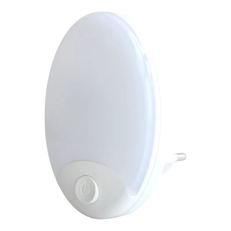 Φωτάκι Νυκτός LED 1W Με Διακόπτη Θερμό Φως 3000K 8.8x5.6x6cm ANKOR