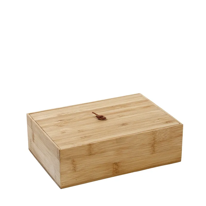Κουτί Οργάνωσης Bamboo Natural 22x15x7εκ. ESPIEL TUL111 (Υλικό: Bamboo, Χρώμα: Natural) - ESPIEL - TUL111