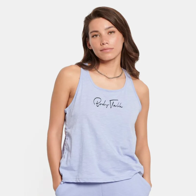 BodyTalk Snaps Γυναικείο Cropped Αμάνικο T-Shirt (9000144045_68565)