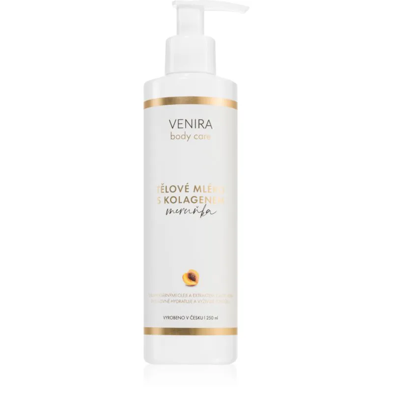 Venira Body Lotion with Collagen ενυδατικό γαλάκτωμα σώματος Apricot 250 ml