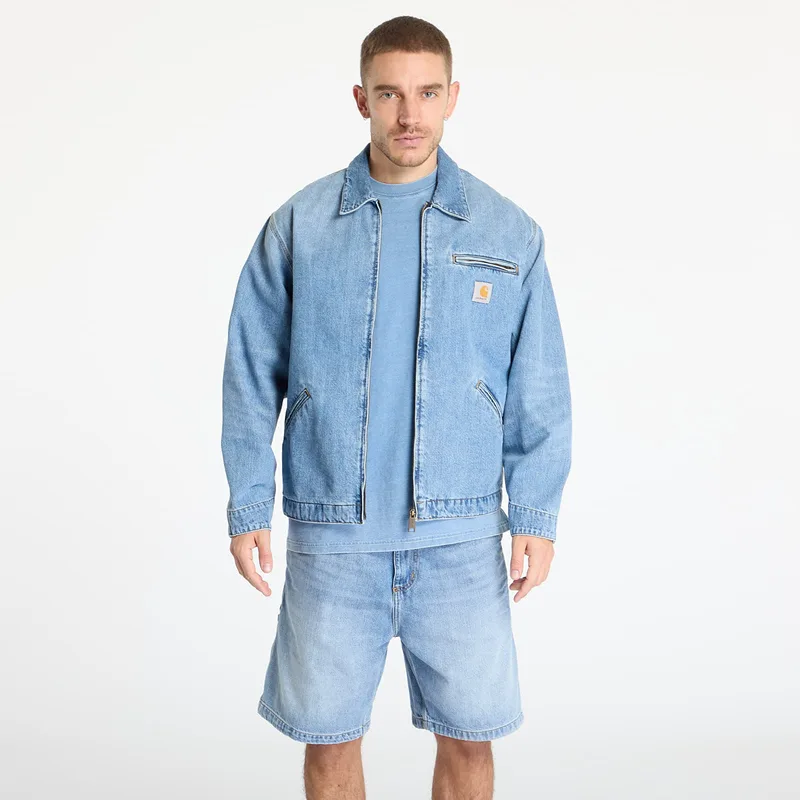 Μπουφάν Carhartt WIP OG Detroit Jacket UNISEX Blue Burst Washed XS