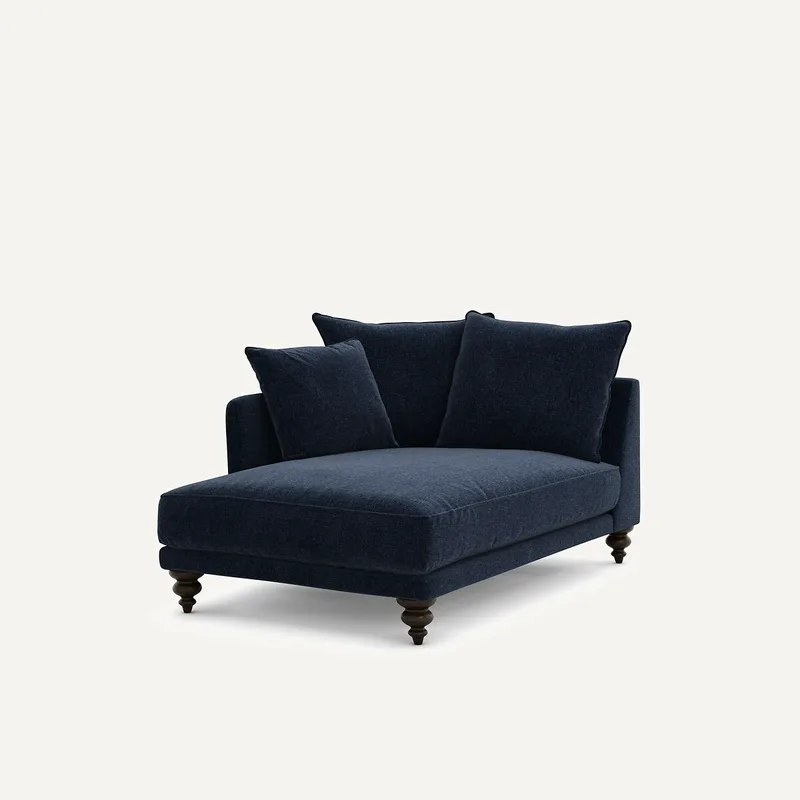 Ανάκλιντρο από βελούδινο chenille Μ150xΠ105xΥ93cm