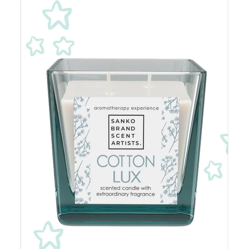 Cotton Lux Scented Candle 200g