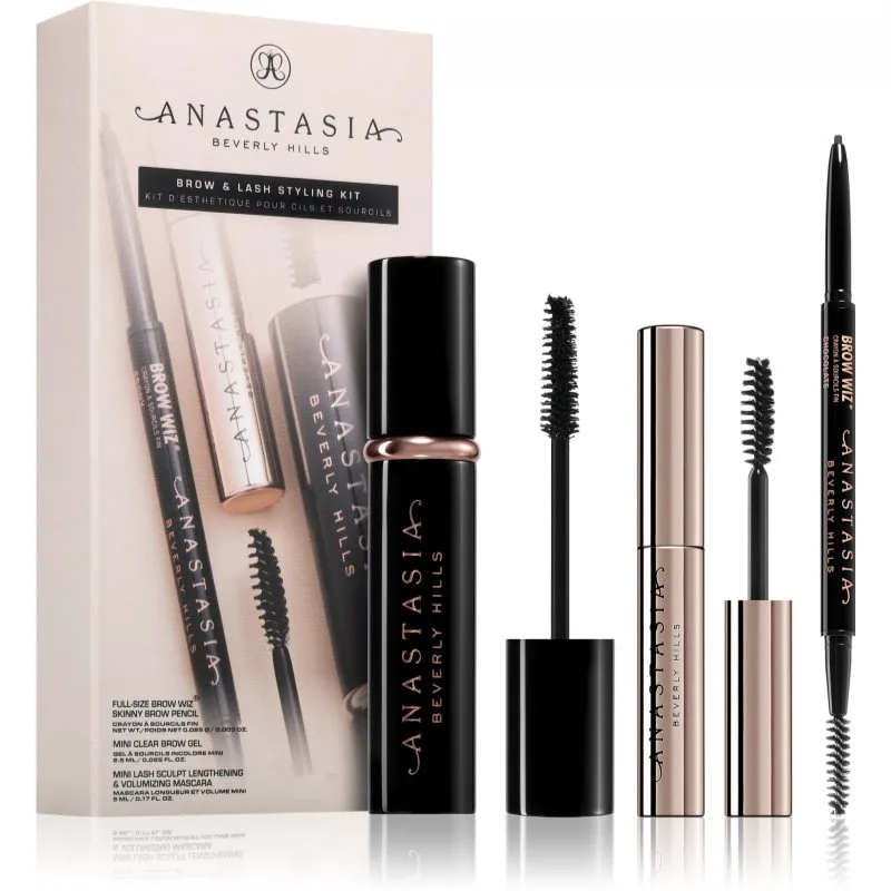 Anastasia Beverly Hills Brow & Lash Styling Kit σετ δώρου για τα μάτια και τα φρύδια απόχρωση Soft Brown