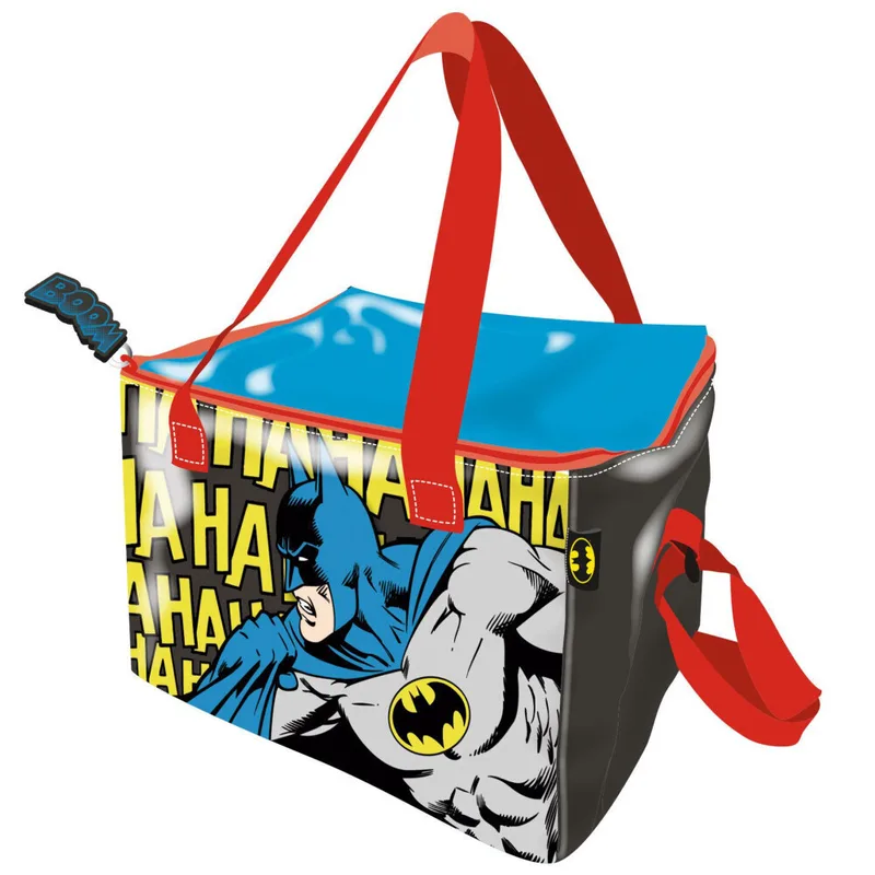 Batman Σχολικό Ισοθερμικό Τσαντάκι Φαγητού Χειρός 5lt Batman 16.5 x 15 x 22.5 cm Πολύχρωμο