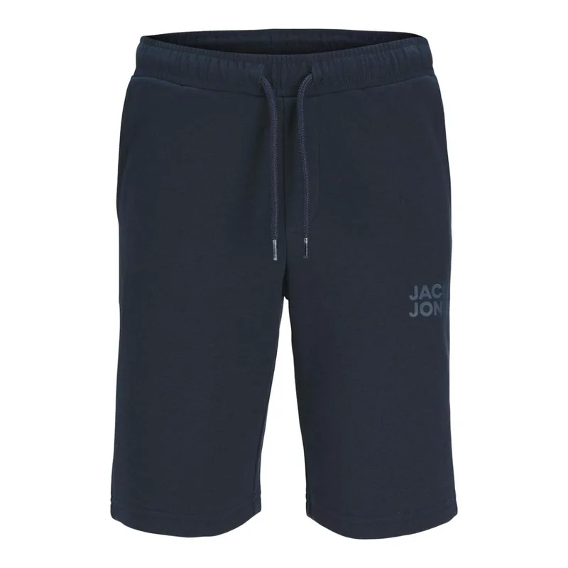 Βερμούδα φούτερ αγόρι JACK & JONES-12204818-Navy Blazer