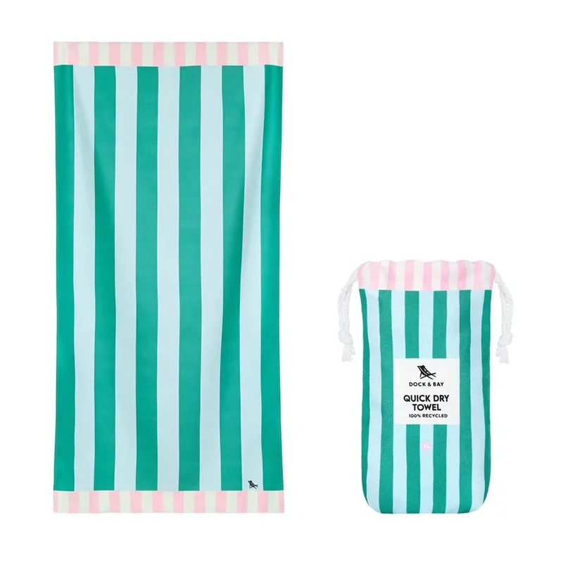 Dock & Bay Quick Dry Beach Towel - Pastel Pier XL (200cm x 90cm)