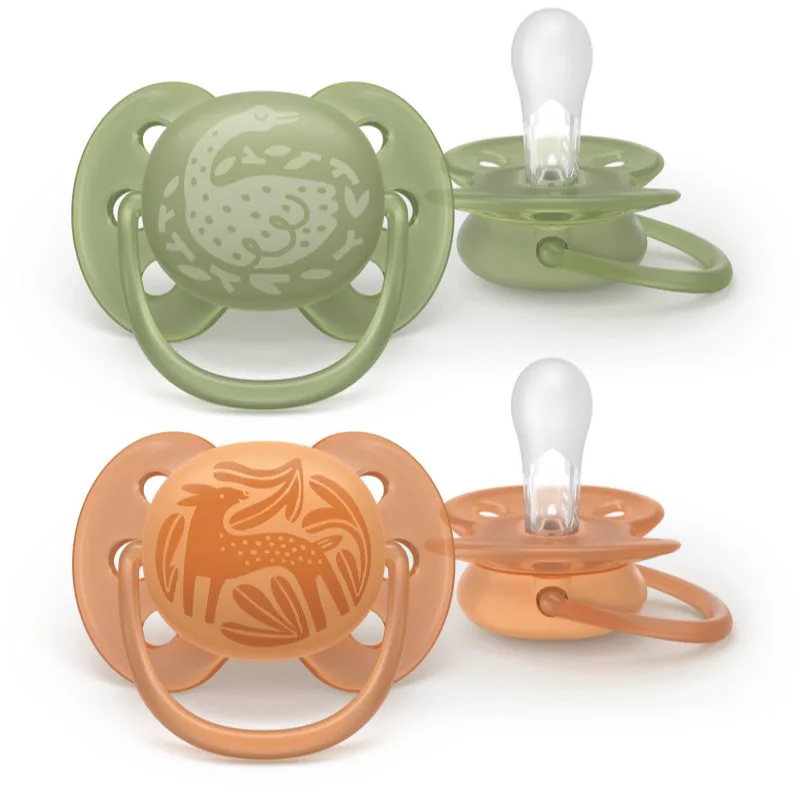 Philips Avent Ultrasoft SCF093/06 18+m πιπίλα Neutral 2 τμχ