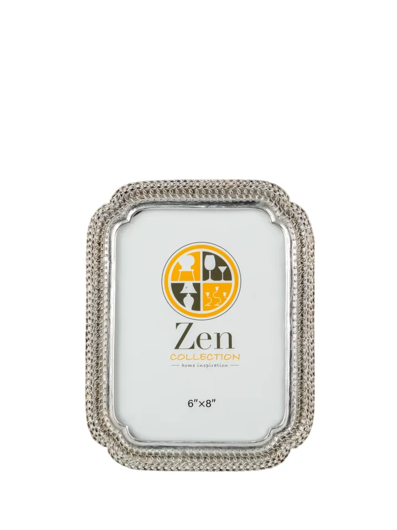 Κορνίζα Polyester Ασημί 15x20εκ. Zen Collection 25.2.50698 (Υλικό: Polyester, Χρώμα: Ασημί ) - ZEN COLLECTION - 25.2.50698