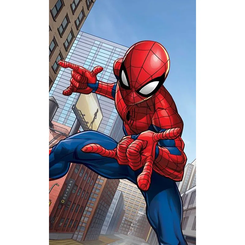 Πετσέτα Χεριών 30X50 Viopros Παιδικες 30Χ50 Spiderman Πολύχρωμο (30x50)