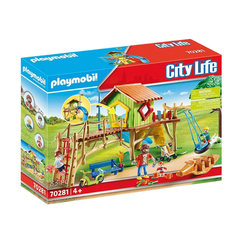 Playmobil Διασκέδαση στην παιδική χαρά 70281