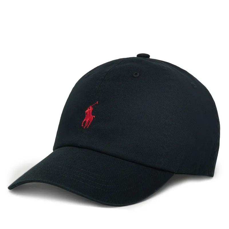 Καπέλο Jockey Polo Ralph Lauren 211912843019 Μαύρο