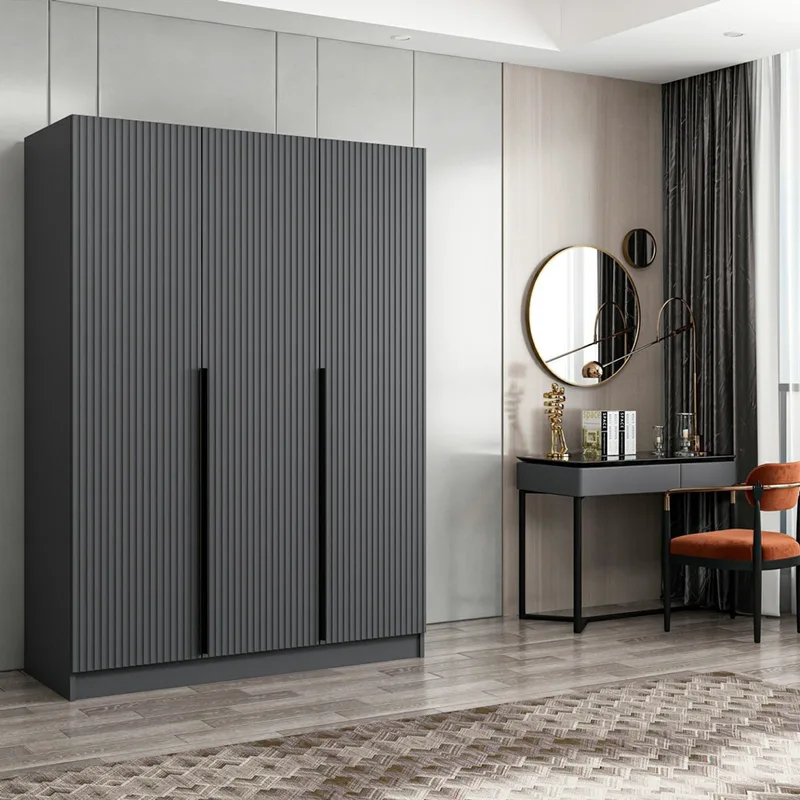 Ντουλάπα Ρούχων Kale Anthracite - 2287 506Mnr2287 (135x210x52 cm)