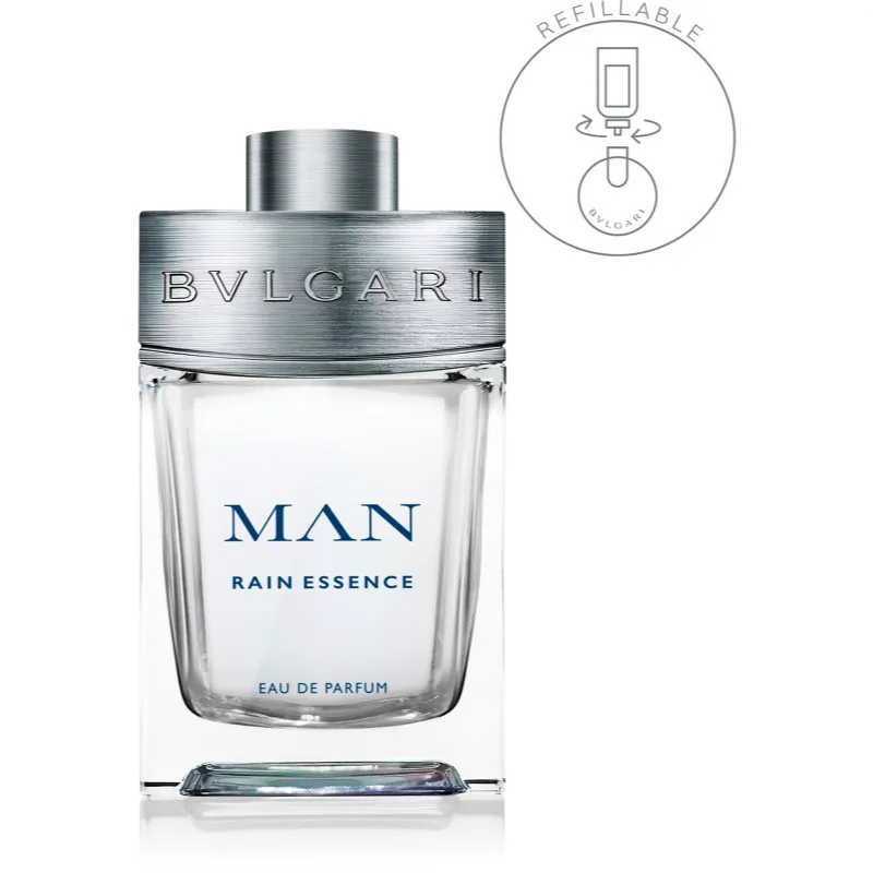 BVLGARI Bvlgari Man Rain Essence Eau de Parfum επαναπληρώσιμο για άντρες 150 ml