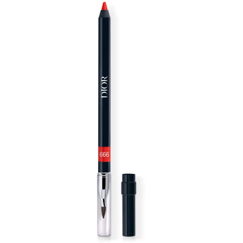 DIOR Rouge Dior Contour μακράς διαρκείας μολύβι για τα χείλη απόχρωση 999 1.2 γρ