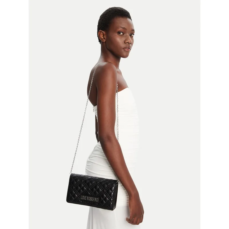 Τσάντα LOVE MOSCHINO JC4079PP1NLA000B Μαύρο