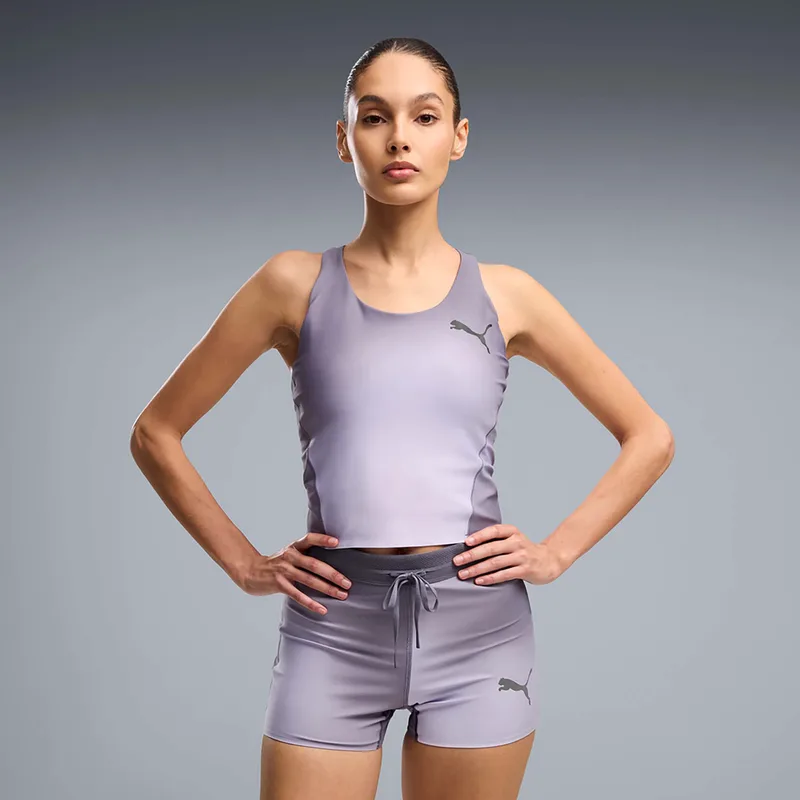 Αμάνικα/T-shirts χωρίς μανίκια Puma W Lightspeed Aop Crop Top