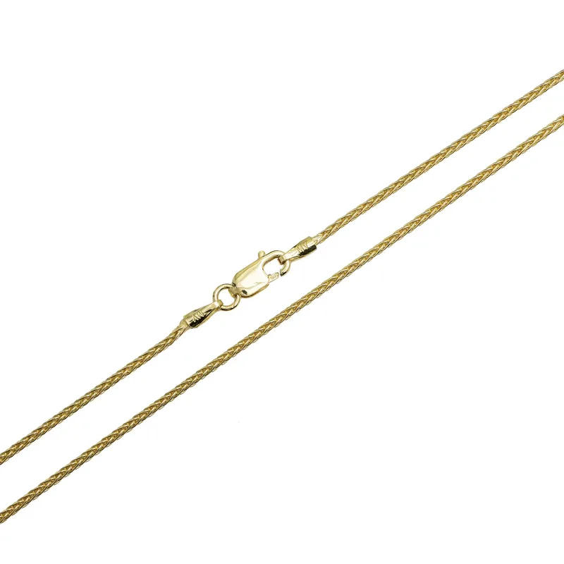 Χρυσή αλυσίδα λαιμού Κ14 45cm 052281 052281 Χρυσός 14 Καράτια