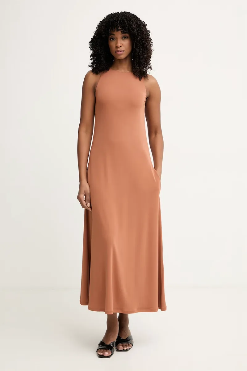 MM by Max Mara φόρεμα από βισκόζη BOSSO