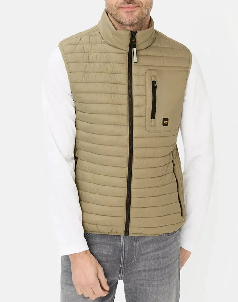 CAMEL Γιλέκο Basic NOS C261NOS-460190-9N90-31 Khaki
