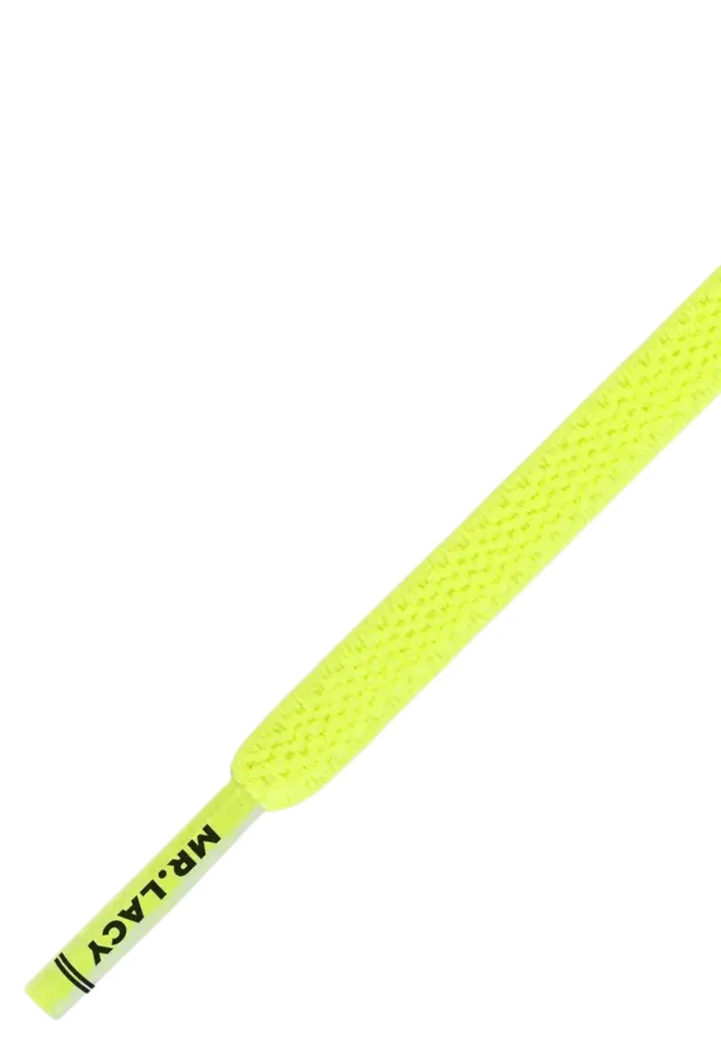 Κορδόνια Mr. Lacy Flexies 90cm Neon Lime Yellow 316549-NYellow