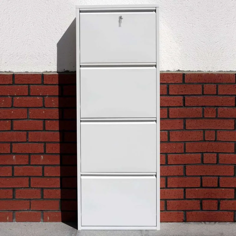 Παπουτσοθήκη Garda 4 - White 206Frg1119 (50x137x15 cm)