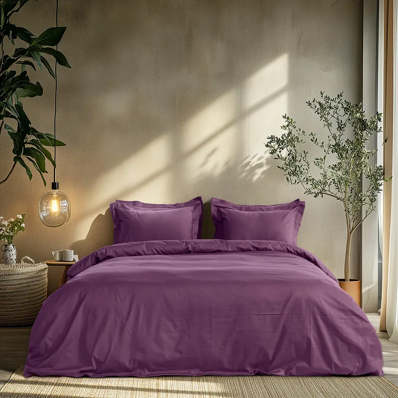 Beauty Home Σετ σεντόνια μονά Art 1700 Harmony 170x270 Μωβ