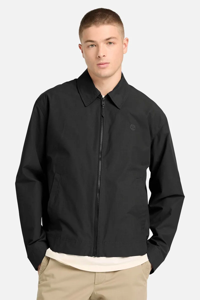 Timberland ανδρικό αδιάβροχο bomber jacket "Stratham" - TB0A44950011 Μαύρο