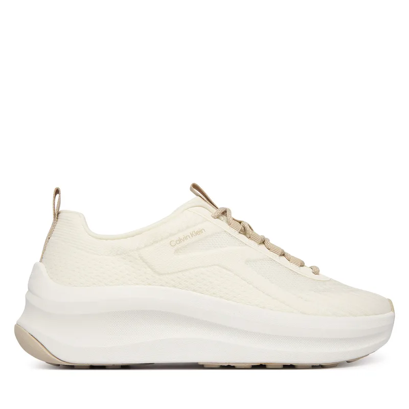 Αθλητικά Calvin Klein Chunky Run Ckstripe Lup Sp Kn HW0HW03006 Λευκό