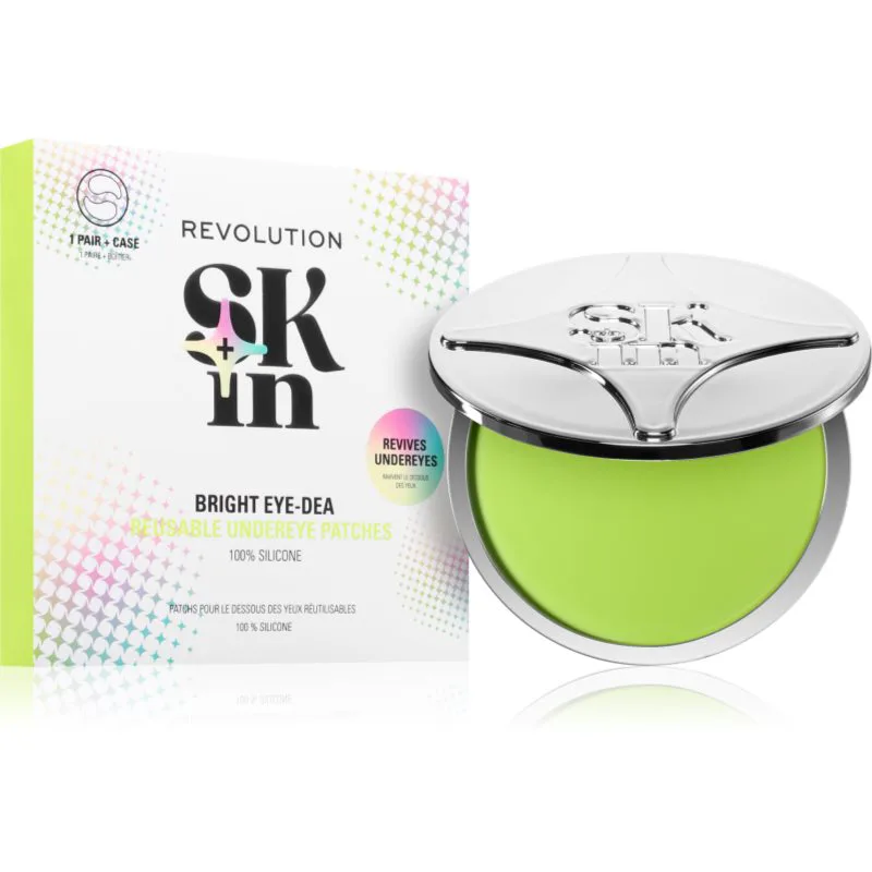 Revolution Skincare Bright Eye-dea επαναχρησιμοποιούμενα επιθέματα ματιών 2 τμχ