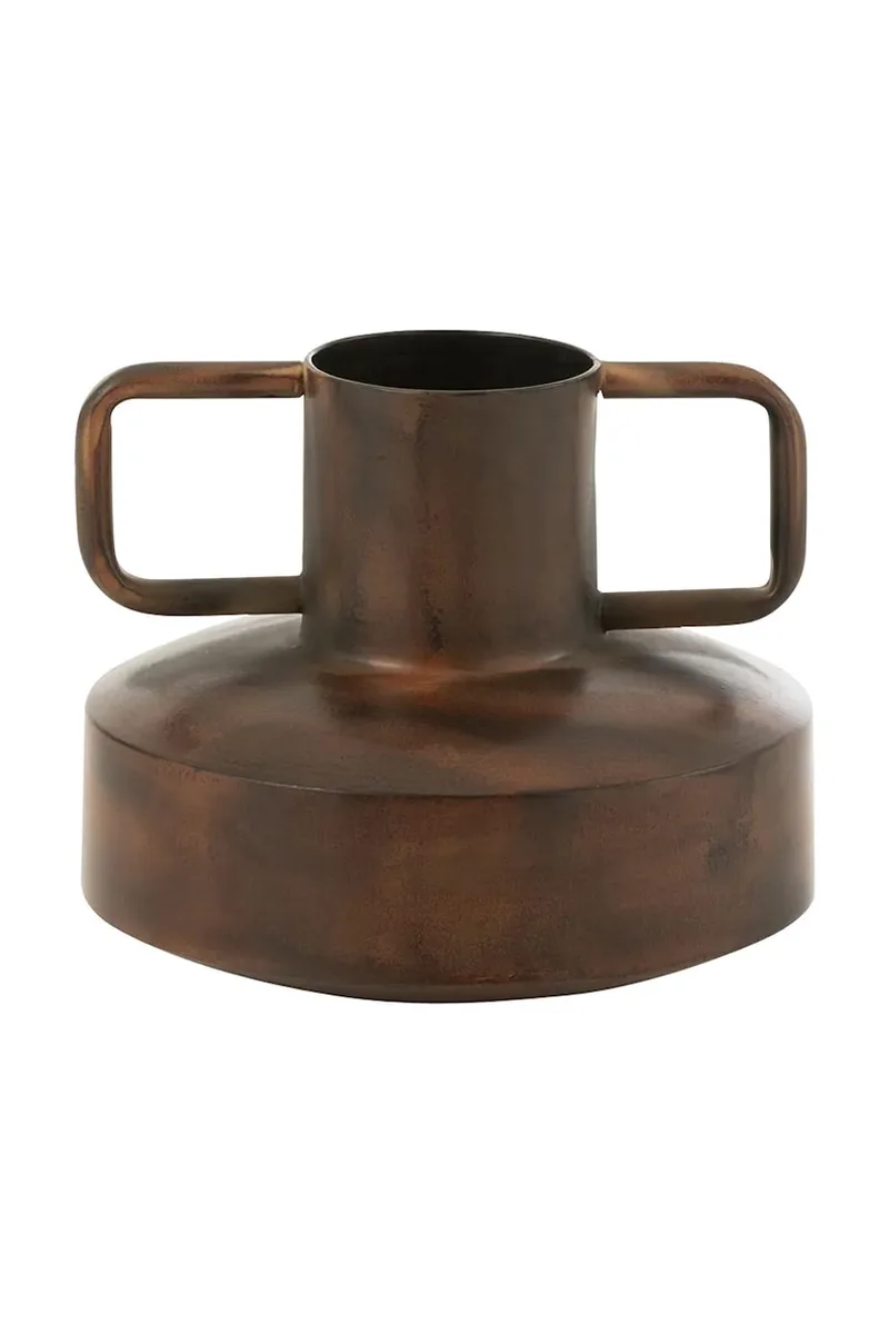 J-Line Βάζο διακοσμητικό από σίδερο 18,5 x 18,5 x 15,5 cm
