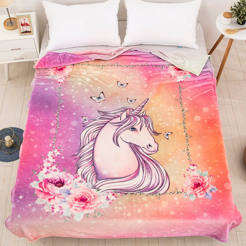 Κουβέρτα Fleece Μονή 160x220 Beauty Home 6114 Unicorn 160x220