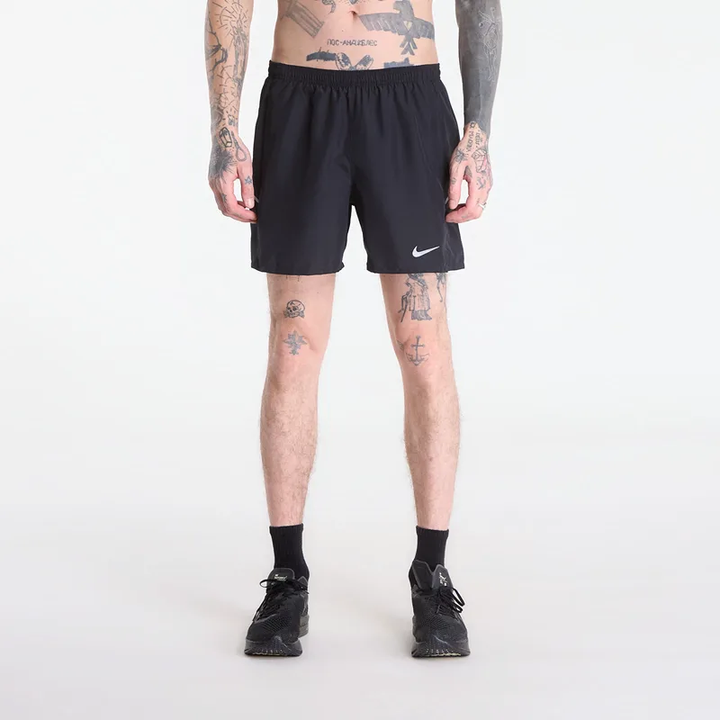 Σορτς Nike Miler Men's Dri-FIT 2-in-1 5" Running Shorts Black/ Black/ Reflective Silv M